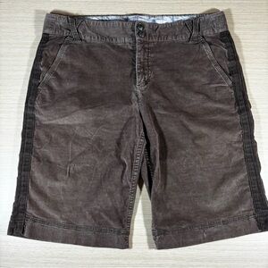 Athleta Corduroy Bermuda Brown Women's Shorts Size 10